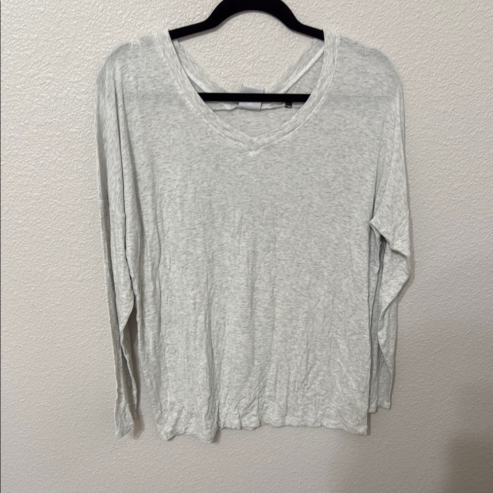 Light grey long sleeve